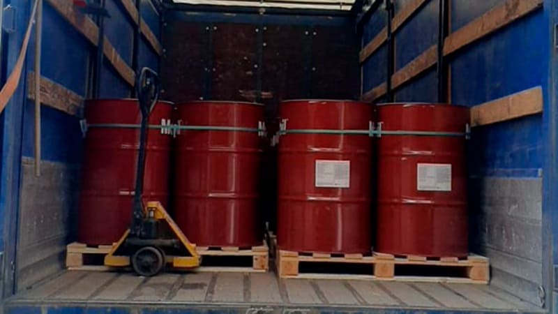 Перевезення 8 тн. автомобільної олії у залізних бочках на 16 європалетах з Кропивницького до Вінниці