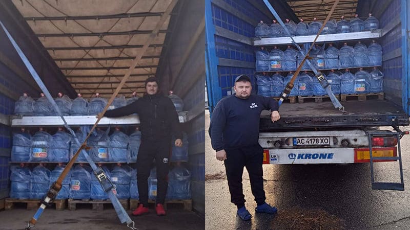 Термінова доставка гуманітарного вантажу з Києва до звільненого Херсону